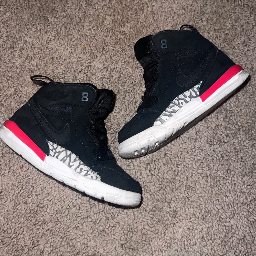 Air Jordan Legacy 312 TD 'Black Suede' Sneakers